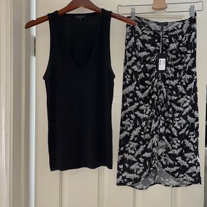 Rag and bone skirt NWT never worn due to weight. Sold Out in store